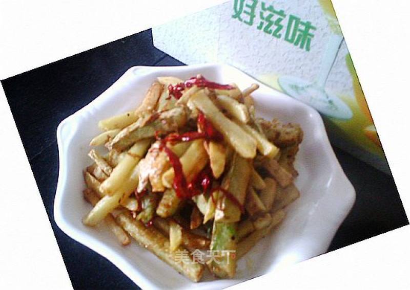 Dry Stir-fried Double Strips