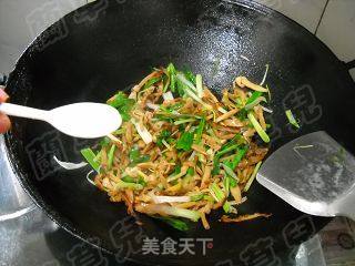 Vegetarian Stir-fried Ten Coriander recipe