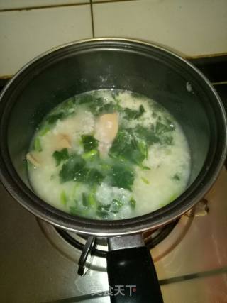 Chicken Liver and Spinach Porridge recipe