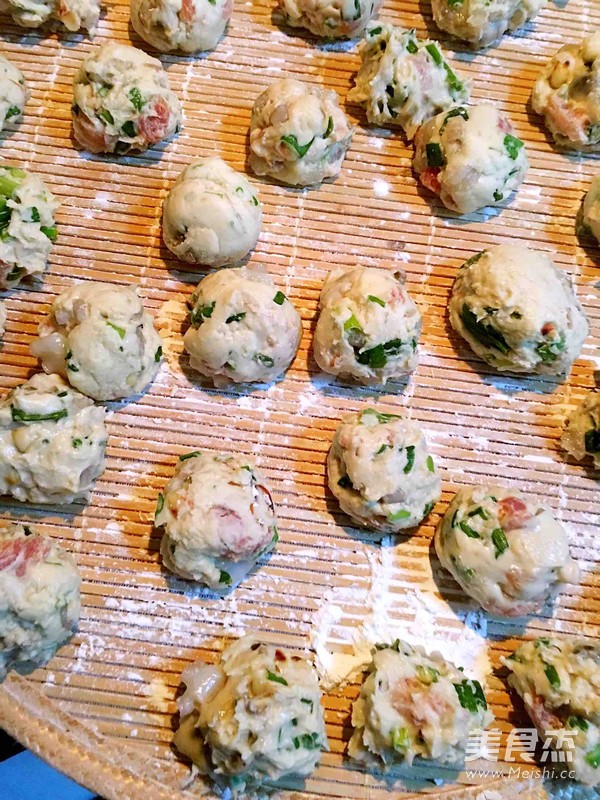 Seafood Sweet Potato Balls recipe