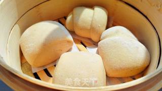 Rice Boiled Brown Sugar Steamed Buns recipe