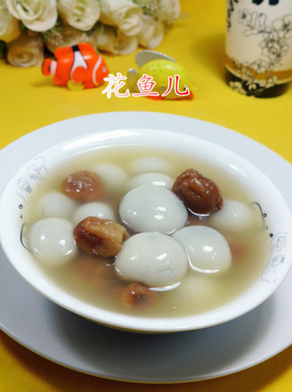 Lychee Boiled Dumplings recipe