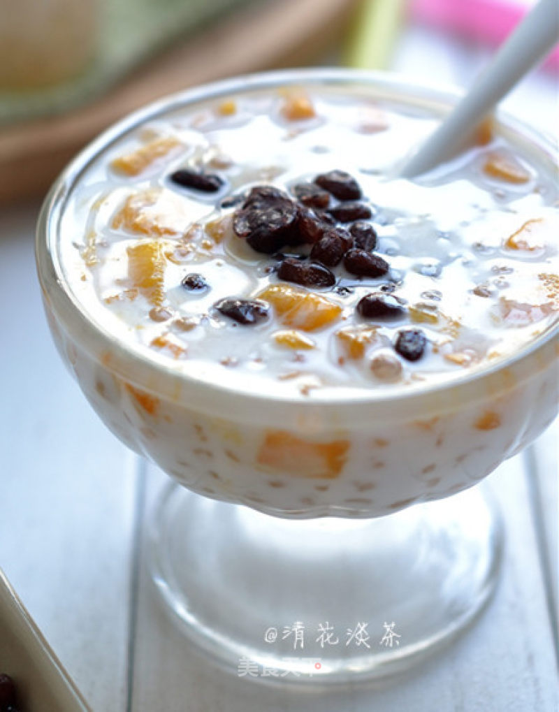 Mango Coconut Milk Sago recipe