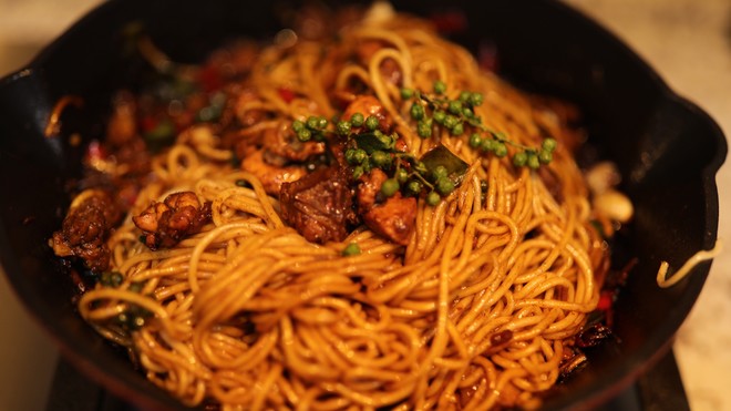 [more Than Addiction] Shuangjiao Chicken Lo Noodles recipe