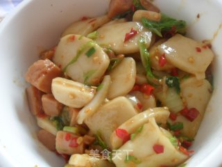 Double Flavor Fried Rice Cake recipe