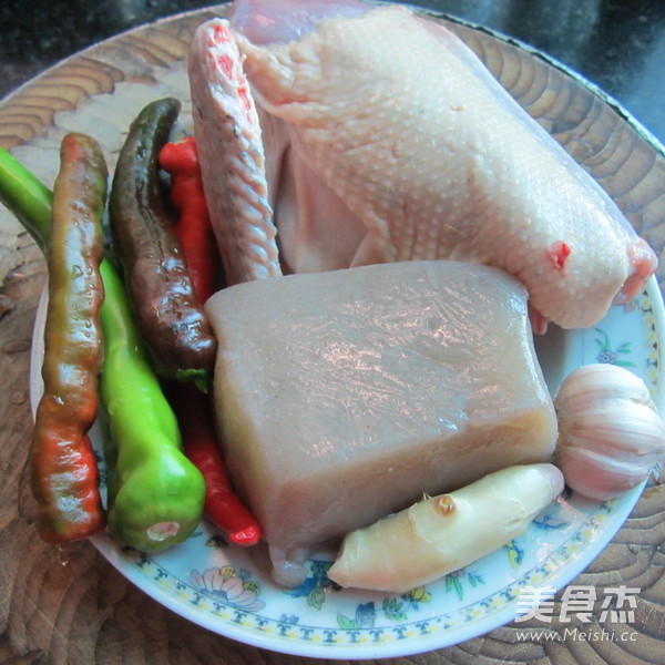 Roasted Duck with Konjac Tofu recipe