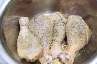 Flavored Roasted Chicken Drumsticks recipe