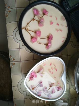 Sakura Cheese Yogurt Cake recipe