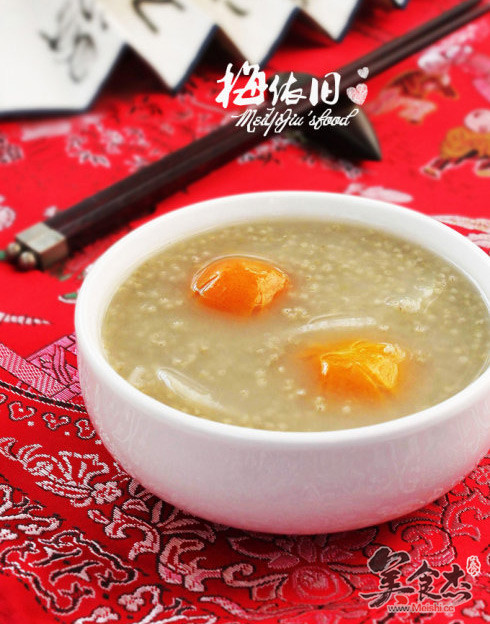 Black Millet Kumquat Porridge recipe