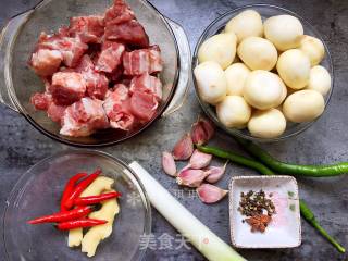 Hot and Sour Taro Pork Ribs recipe