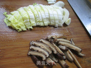 Stir-fried Baby Vegetables with Shiitake Mushrooms recipe