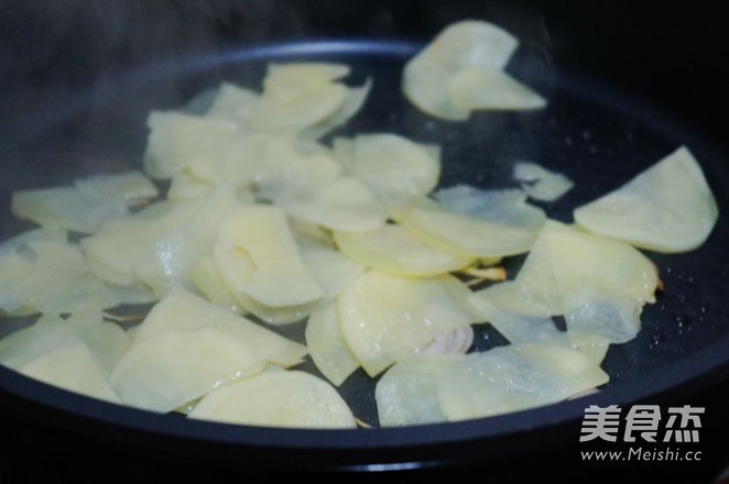 Green Pepper Potato Chips recipe