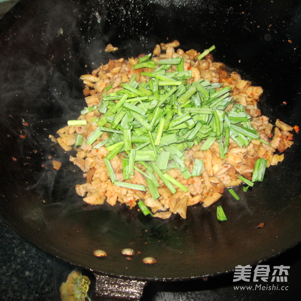 Fried Pork with Dried Radish recipe