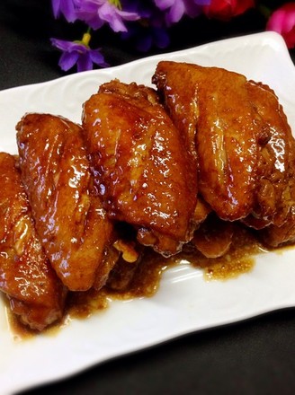 Braised Chicken Wings in Soy Sauce recipe