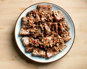 Home Cooking ~ Steamed Pork Ribs with Black Bean Sauce recipe