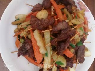 *reunion Dinner* Toothpick Beef recipe