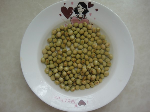 Peanuts Mixed with Green Beans recipe