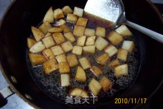 【autumn and Winter Green Shield】---"roasted White Radish with Garlic Seedlings" recipe
