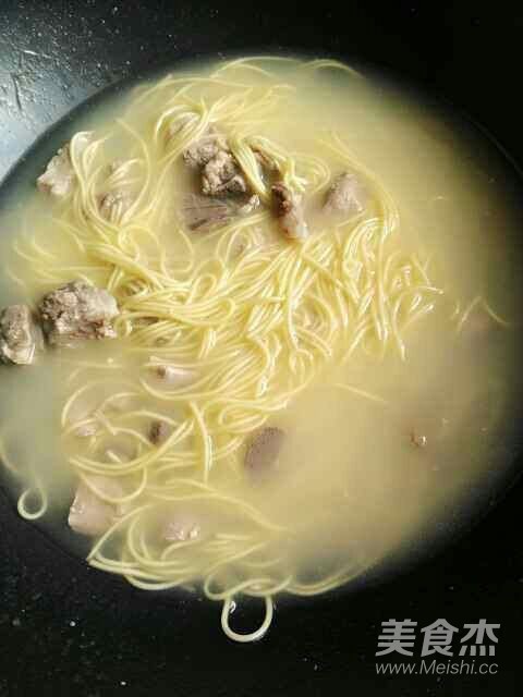 Original Pork Ribs Noodle Soup recipe