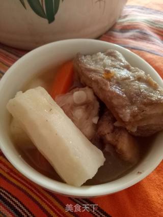 Yam Stewed Pork Ribs recipe