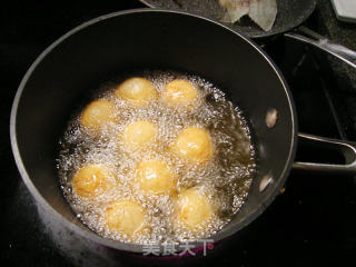 Fried Bean Paste Balls recipe