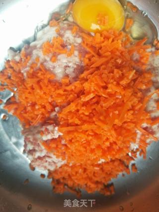 Steamed Carrot Balls recipe