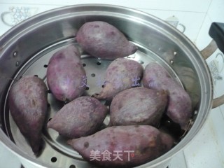 Purple Sweet Potato and Tremella Soup recipe