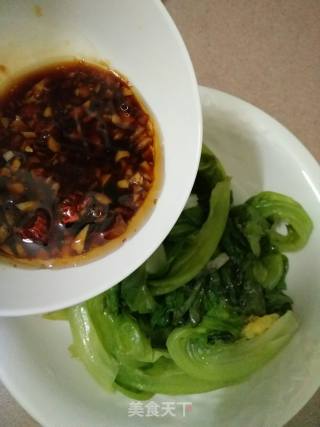 Lettuce in Oyster Sauce recipe
