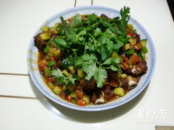 Three Peppers and Cumin Steak recipe