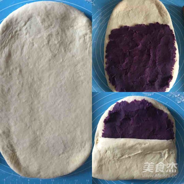 Purple Sweet Potato Bread recipe