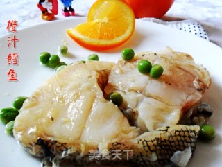 【creative New Dishes】——cod with Orange Sauce recipe