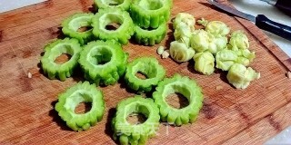 Bitter Gourd Meat Cup recipe