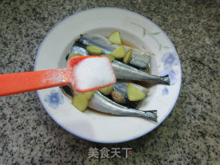 Fried Saury recipe