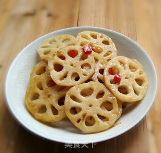 Sweet and Sour Lotus Root Slices recipe