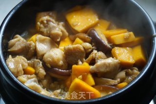 Pumpkin Chicken Rice recipe