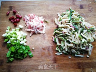 [yantai] Crispy and Spicy Dried Radish recipe
