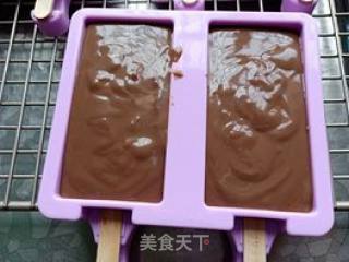 Chocolate Ice Cream-the Practice with Chocolate Crispy Crust recipe