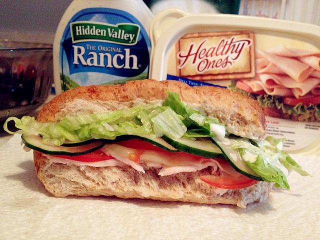 Subway Turkey Sandwich recipe