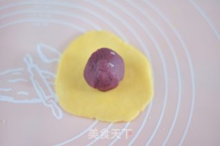 Popped Purple Sweet Potato Fairy Bean Cake recipe