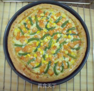 New Orleans Chicken Thigh Pizza recipe