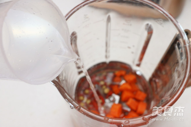 Carrot and Wolfberry Soy Milk recipe