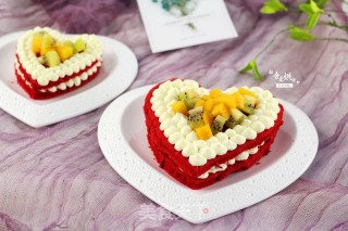 Heart-to-heart Fruit Cake recipe