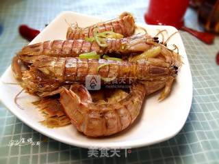 Finger Shrimp with Cumin and Garlic Flavor recipe