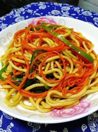 Curry Fried Noodles recipe