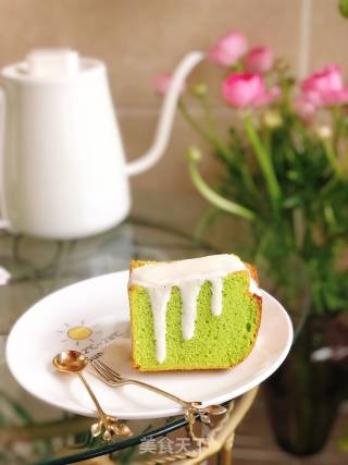 Spinach Chiffon Cake recipe