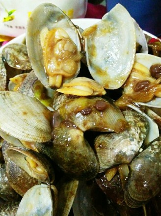 Stir-fried Clam with Sauce recipe