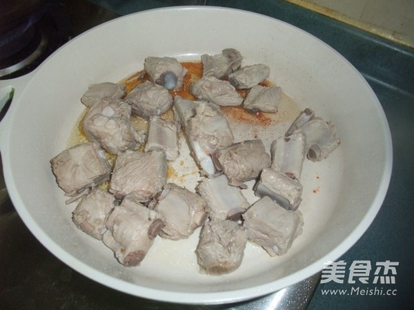 Braised Pork Ribs with Beer Fermented Bean Curd recipe