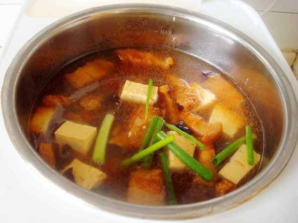 Rice Cooker Tofu Stew recipe