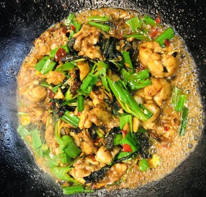 Stir-fried Bullfrog recipe