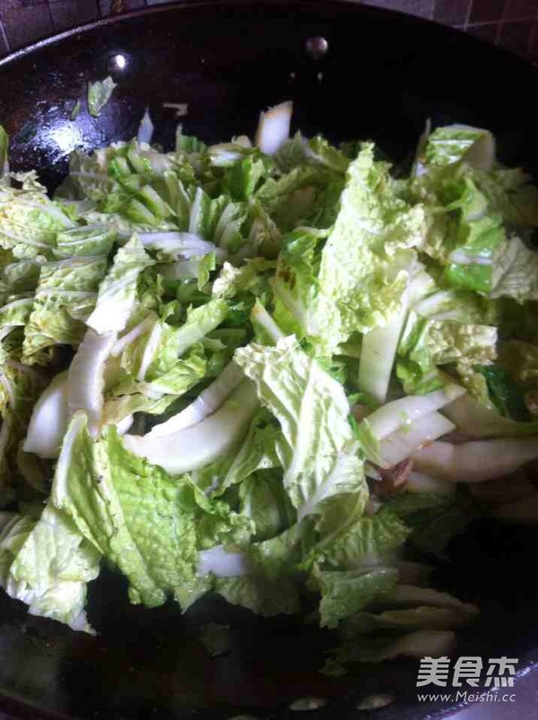 Pork and Cabbage Stewed Vermicelli recipe